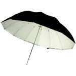 Gekko 48-inch Black/Silver and Translucent Jumbo Umbrella (GRU-07) Gekko 48-inch Black/Silver and Translucent Jumbo Umbrella (GRU-07)